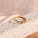 Sereliette | Anello Shine 18K kullas