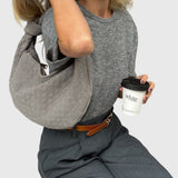 Celeste | Media Suede Kootud Kott Sõlmega