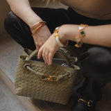 Eloise | Kootud Kompaktne Tekstureeritud Kott