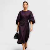 Sara - Elegantne kleit varrukatega