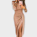 Lena - Elegantne õlguvaba kleit