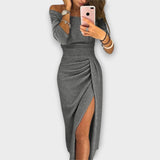 Lena - Elegantne õlguvaba kleit