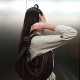 Giselle | Keskmine Õlakott Sõlmega