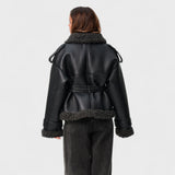 Elvira - Lambanahkade jope vööga