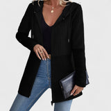 Valentino - Elegantne Hall Kardigan Kapuutsiga Naistele