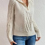 Harlow – Kootud Kampsun Zipperiga