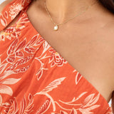 Bailey | Kaelakee kuldse pärliga ripatsiga