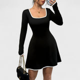 Antonia - Elegantne pikkade varrukatega kleit