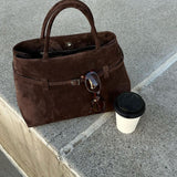 Rebecca | Luksuslik Nubuk Nahk Õlakott