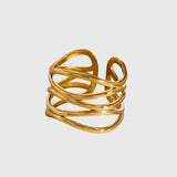 Catalina | Elegantne Roostevaba Terasest Sõrmus