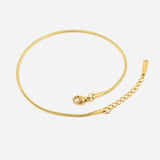 Shanileigh | Roosa Kuldne Ankle Bracelet 18K