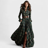 Scarlett - Kleidipolüester vööga