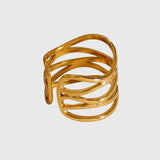 Catalina | Elegantne Roostevaba Terasest Sõrmus