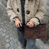 Rebecca | Luksuslik Nubuk Nahk Õlakott