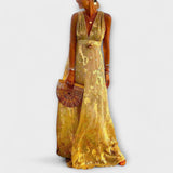 Tatiana - Voogav Kleit V-kaelusega