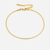 Shanileigh | Roosa Kuldne Ankle Bracelet 18K