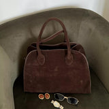 Luisa | Minimalistlik Igapäevane Kott Suede Nahast