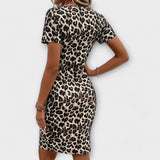 Fátima - Stiilne leopardimustriga kleit