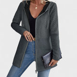 Valentino - Elegantne Hall Kardigan Kapuutsiga Naistele