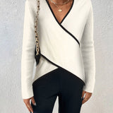 Yzabelle – Kontrastse Viimistlusega Kampsun