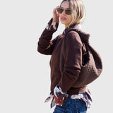 Celeste | Media Suede Kootud Kott Sõlmega