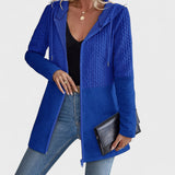 Valentino - Elegantne Hall Kardigan Kapuutsiga Naistele