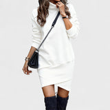 Nicolas - Pikade varrukatega casual kleit