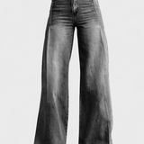 Avery - Elegantse laia jalaga vabaaja püksid