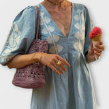 Sílvia - Prinditud Kleit Pingutusteta Elegantsi jaoks