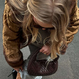 Sienna | Väike Kott Punutud Käepidemega