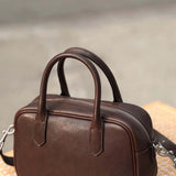 Eliza | Läikiv Zipiga Ruudukott