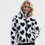 Katharina - Südamekujuline pööratav jakk