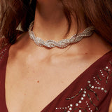 Willa | Keerduv Choker Kaelakee