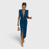 Júlia - Avatud Dekoltee Kleit