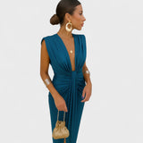 Júlia - Avatud Dekoltee Kleit