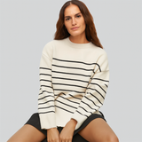 Louise - Rikkaliku Mustriga Kampsun