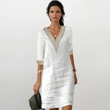 Mariana - Naiste puuvillane ja linane kleit