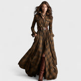 Scarlett - Kleidipolüester vööga