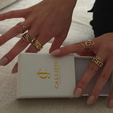 Jaylinette | Suur Kuldrõngas 18K