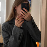 Jaylinette | Suur Kuldrõngas 18K