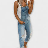 Gisela - Moodne pükskostüüm rihmadega