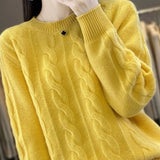 Angelika - Klassikaline Soe Kootud Sviiter