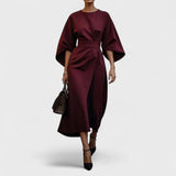 Louise - Elegantne kleit vööga