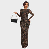 Amélia - Maxi kleit pikkade varrukatega