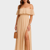 Beatriz - Maxi kleit avatud õlgadega