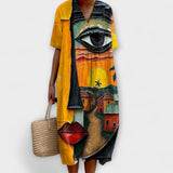 Daniela – Suvine õhuline kleit kuni põlveni