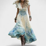 Celeste - Lilleline sobiv ja voolav kleit