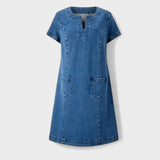 Julia - Pehme denim kleit