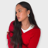 Nela – Filigraankõrvarõngad kuldse messinguga