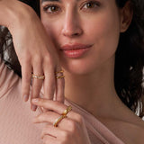 Tazalyette | 18k Teemantring